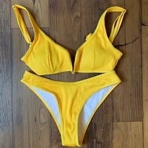 YELLOW ZAFUL BIKINI
